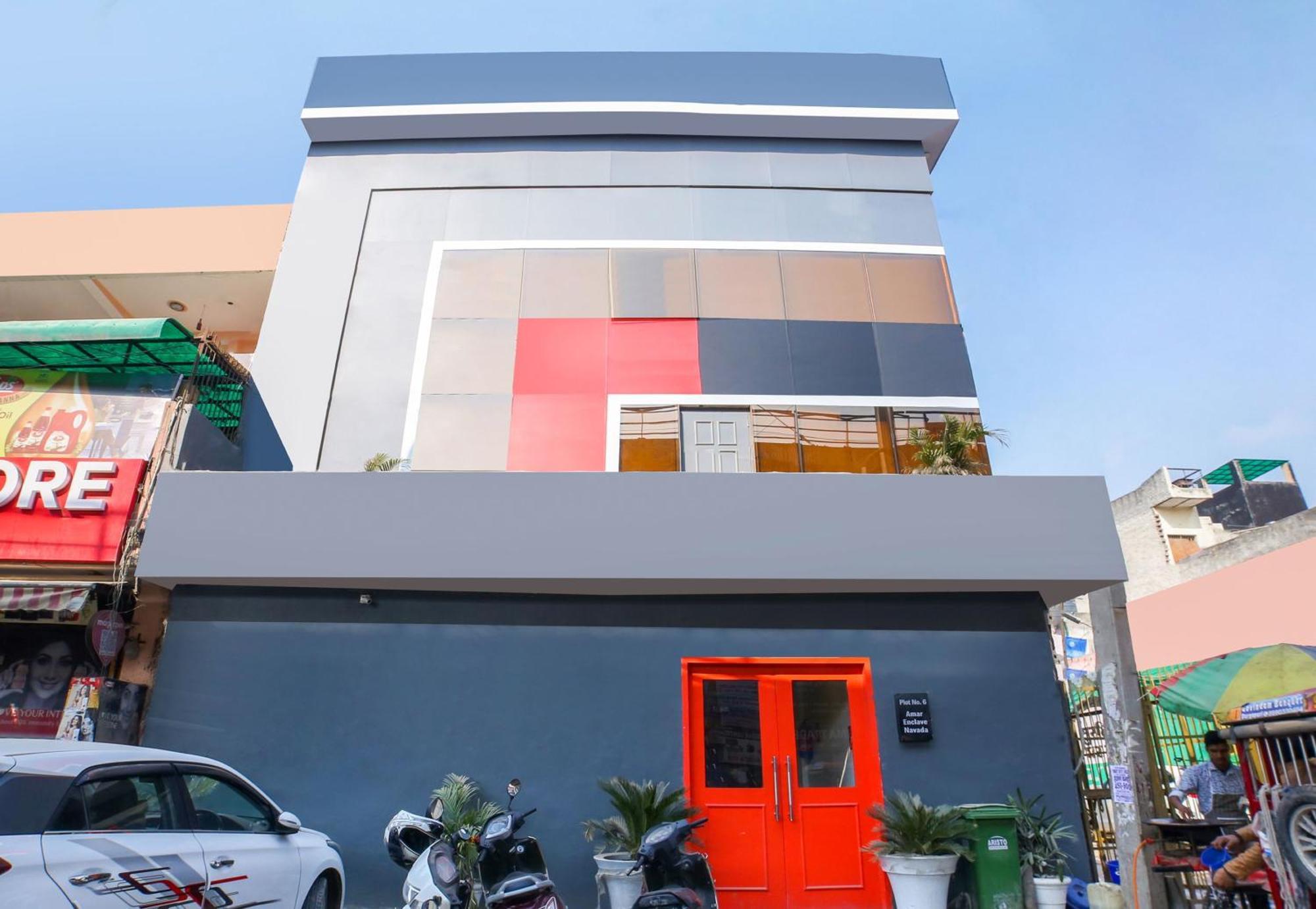 Super Hotel O Nawada Metro Deli Exterior foto