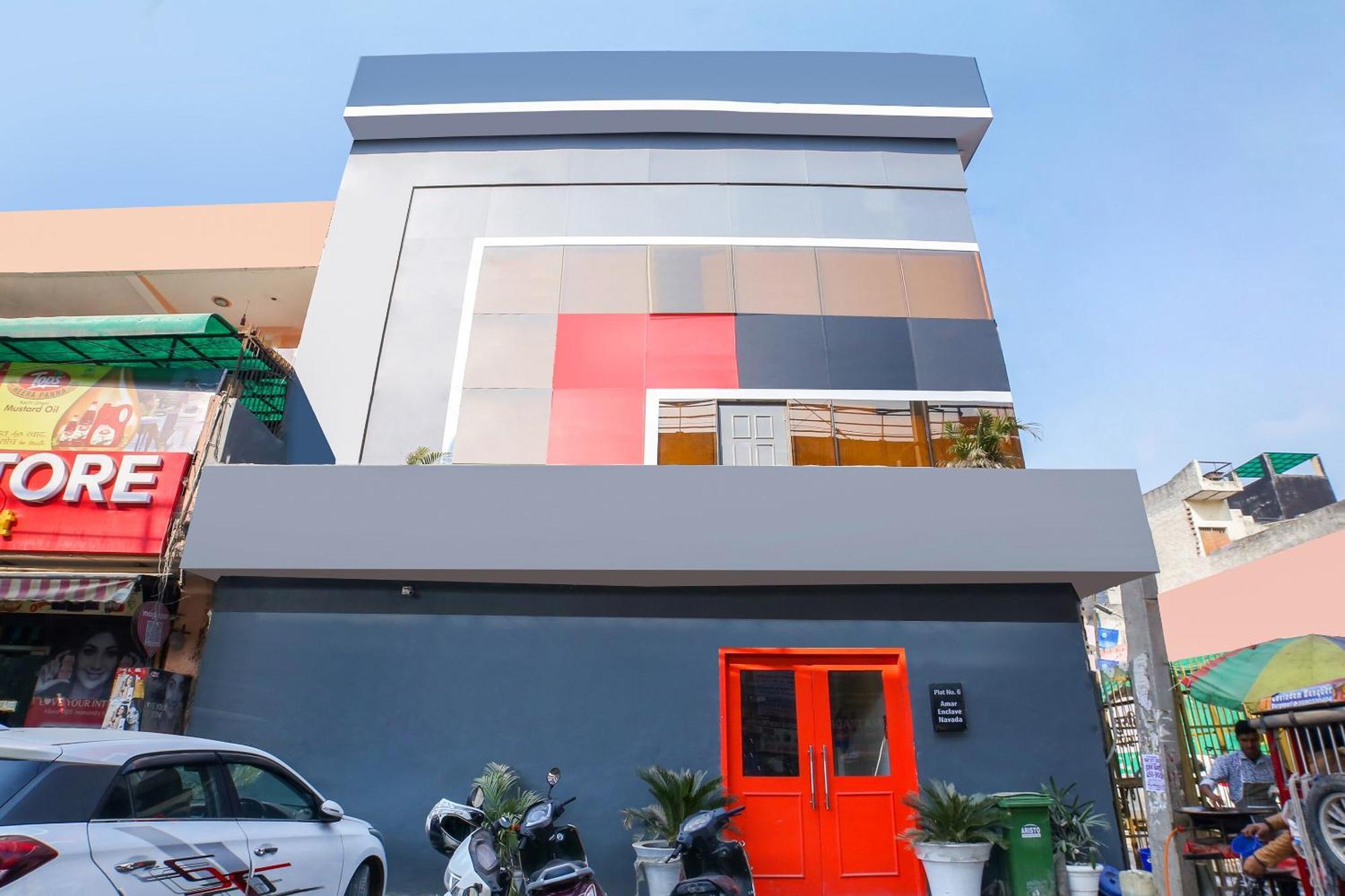 Super Hotel O Nawada Metro Deli Exterior foto